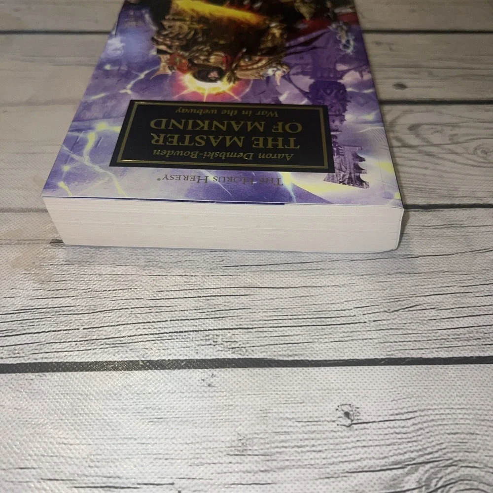 Master of Mankind by Aaron Dembski-Bowden (2017, Trade Paperback)